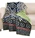Barefoot Bungalow Twyla Midnight Quilted Throw
