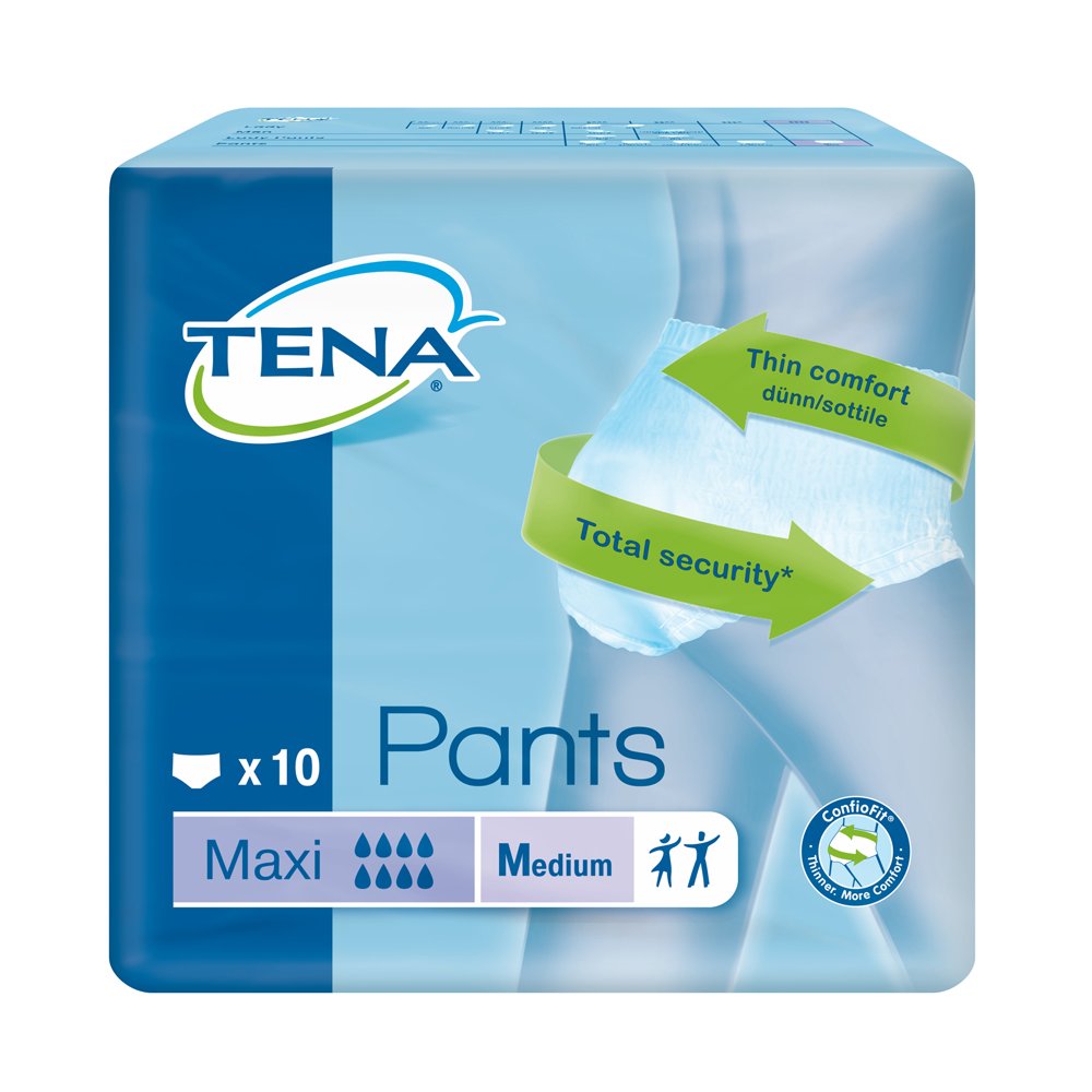 Tena Medium Pants Maxi Pack of 10 Amazon.co.uk Business, Industry