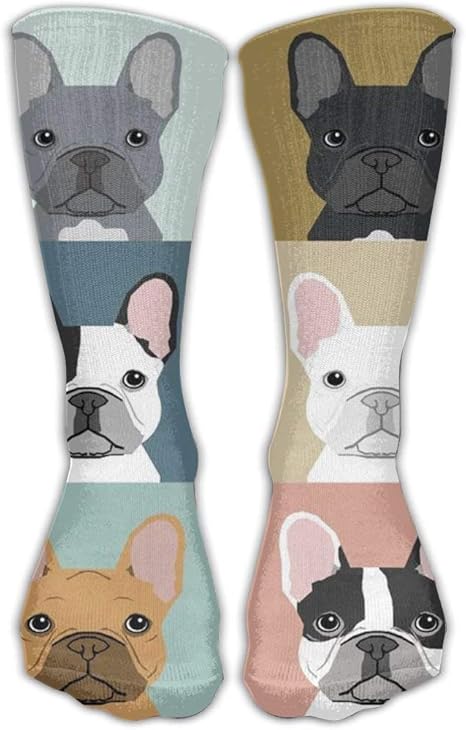 Chaussettes Unisexes Bulldog Anglais – Sock Atomica – 2 Paires – Taille 41-46