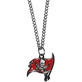 NFL Siskiyou Sports Fan Shop Tampa Bay Buccaneers Chain Necklace with Small Charm 22 inch Team Color
