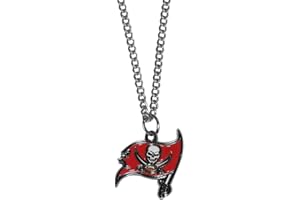 NFL Siskiyou Sports Fan Shop Tampa Bay Buccaneers Chain Necklace with Small Charm 22 inch Team Color