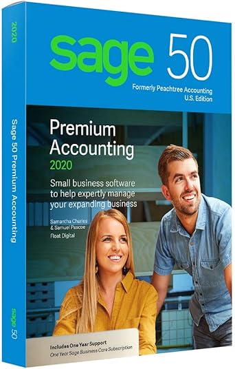 Amazon.com: Sage 50 Premium Accounting 2020 U.S. 2-User [PC ...