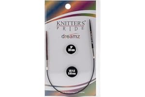 Knitter's Pride 200163 Dreamz Fixed Circular Needles 9"-Size 1.5/2.5mm