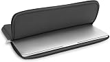 RAINYEAR 14 Inch Laptop Sleeve Protective Case Grey with Soft Lining view 4