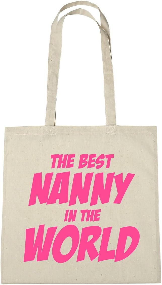 Lolmugs The Best Nanny in The World Tote Bag for Women