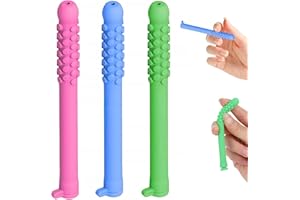 3Pcs Chewable Breathers Sticks, Portable Aromatherapy for Focus & Clear Respiratory Function, Natural Alternative to Reduce U