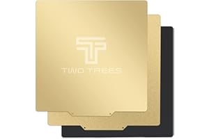 OUYZGIA Twotrees Double Side Smooth Textured PEI Sheet 220x220mm Magnetic PEI Bed for I3 Mega S Anets A8 A6 Voron 2.4 Magnetic Spring Steel Build Plate