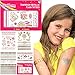 GirlZone: Sparkle Temporary Flash Tattoos for Kids and Girls
