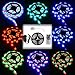 ANNT LED Flexible Strip Lights 16.4ft 300leds 5m Waterproof Adhesive Light Strips RGB Color Changing Smd3528 ribbon Kit with 44key Remote with Power Supply