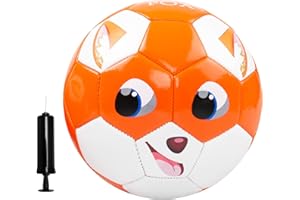 EVERICH TOY Kids Soccer Ball Size 3 with Pump, Sports Toddler Soccer Ball for Kids Boys Girls Aged 2 3 4 5 6 7 8, Indoor Outdoor Backyard Lawn Play Toys, Ideal Gift for Operation Christmas Child Shoe Box