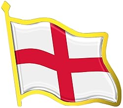 England Flag Lapel Pin - Enamel Metal National