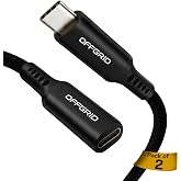 OFFGRID USB Data Blocker, USB C Data Protection Adapter, 2 Pack Black | Secure Charging, Juice Jacking Prevention, Compatible With Smartphones, Tablets &amp; Laptops, Travel Privacy Accessory