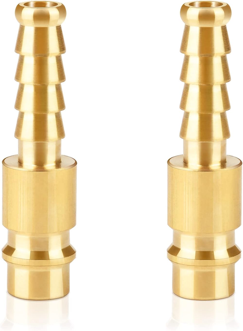 Sukudon 8 mm Quick Coupling Plug Nipple Brass Compressed Air Accessory