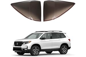 Rear Tail Light Cover Compatible with Honda Passport 2019-2023 Accessories, Blackout Rear Brake Light Guard Bezels, Reverse T