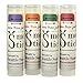 Seattle Sundries Smooch Stick All Natural Lip Balm Set for Women, Men & Kids with Beeswax & Shea Butter - Fruit, Floral, Herbal Flavors Variety Pack - Small Gift Idea