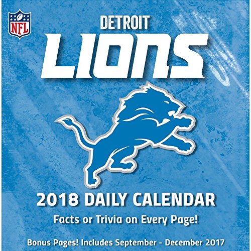 Detroit Lions Desk Calendar Lions Desk Calendar Lions Desk Calendars