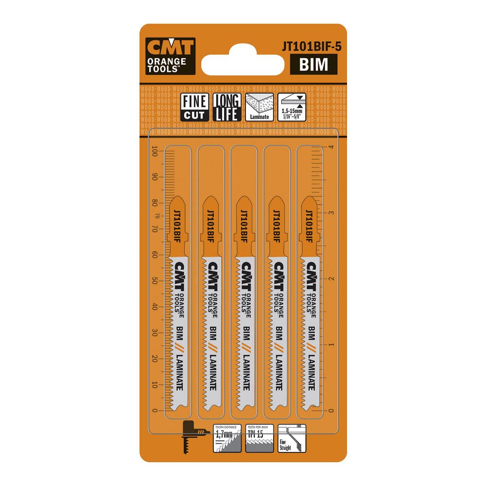 CMT JT144D-25 Jig Saw Blades for Wood – 25-Pack