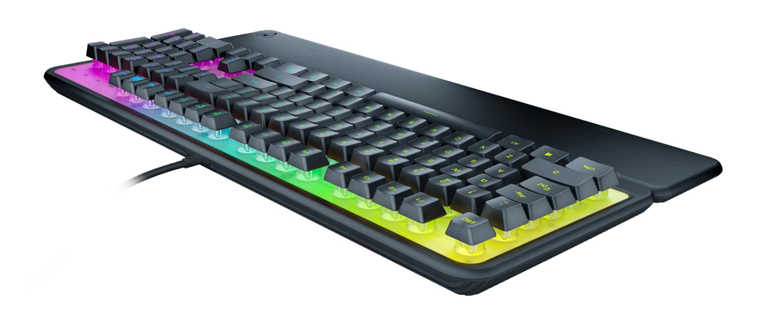 Turtle Beach Magma - Membrane RGB Gaming Keyboard mit Membrantasten, Advanced Anti-Ghosting, Easy-Shift Technologie, RGB-Beleuchtung, abnehmbare Handballenauflage 5