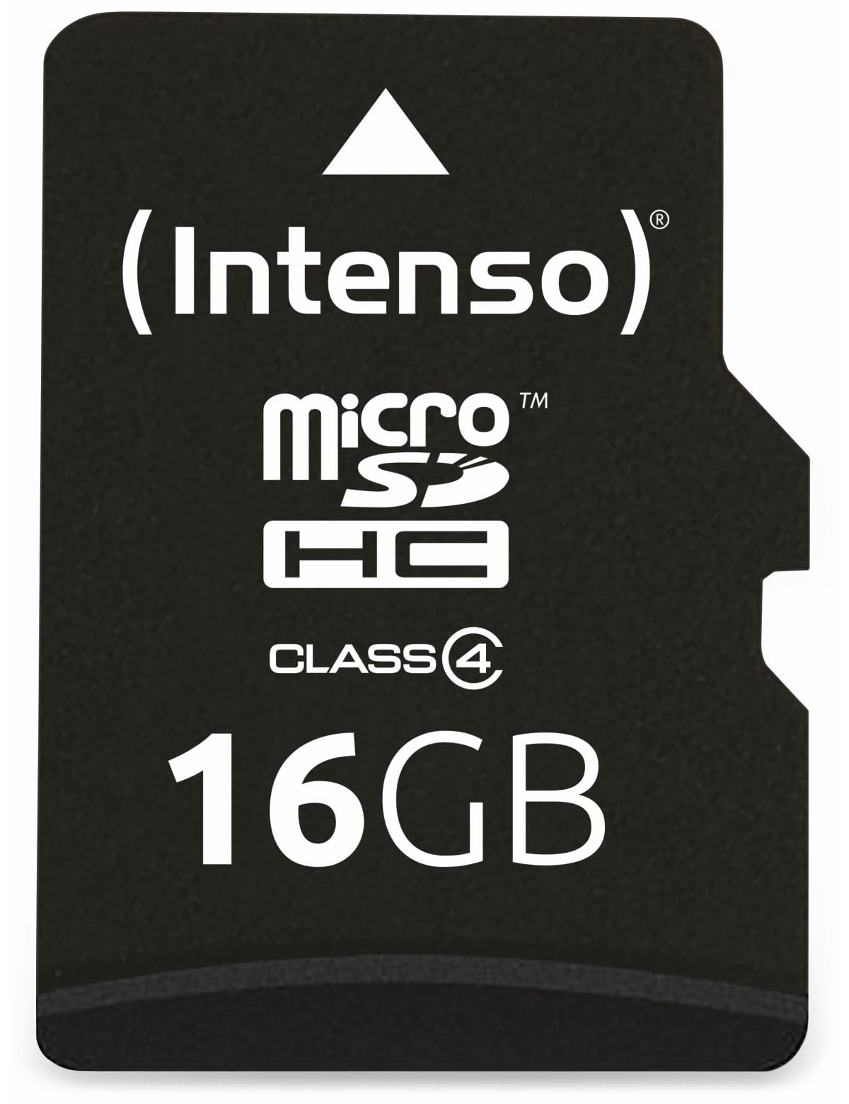 Intenso Microsdhc Memory Card, Class 4, 16 GB, Black
