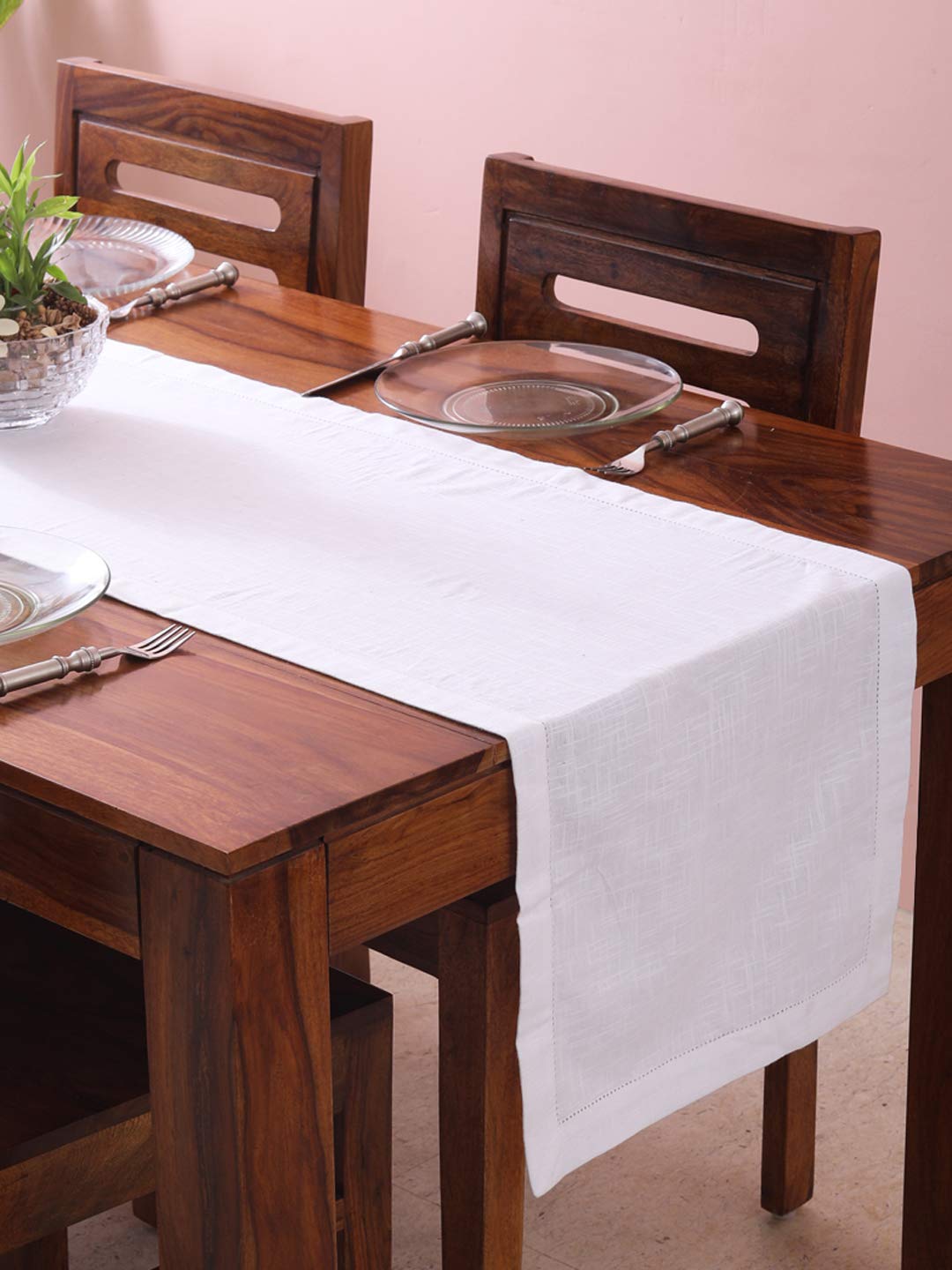 Best table runner spring turquoise