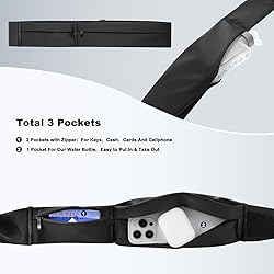 Ultimate Running Belt for Women and Men, Water