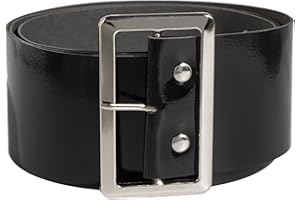 BOGEEL Santa Belt, 49'' Long, Costume Accessories, for Costumes, Santa Christmas, Theme Party, Wide Belt