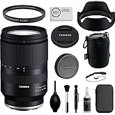 Tamron 17-70mm f/2.8 Di III-A VC RXD Zoom Lens Compatible with Sony E Mount (APS-C) Bundled with 67mm UV Filter + Lens Pouch 