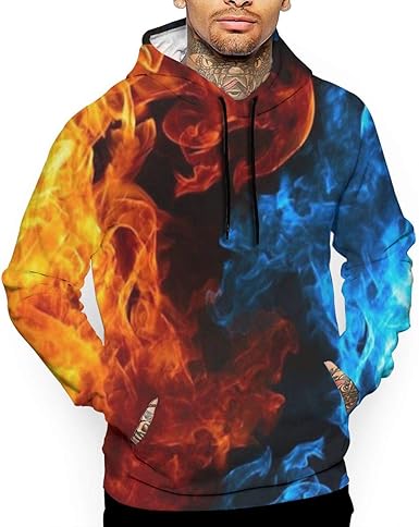 flame hoodie