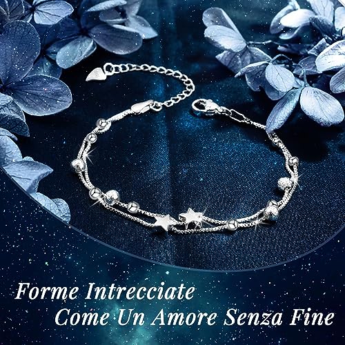 CheersLife Regalos Originales para Mujer, Pulsera Mujer Regalos Dia de la Madre Regalo Cumpleaños para Mamá Hija Amiga Hermana Sobrina Tía Adolescente Regalo Niña 8 9 10 11 12 13 14 15 16 17 18 Años