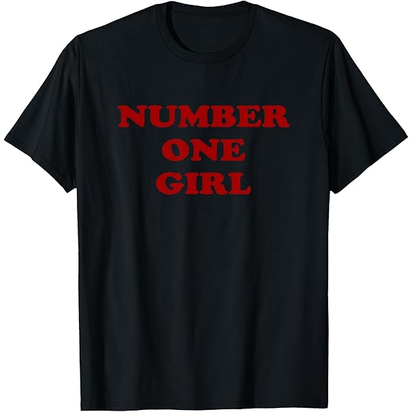 Amazon.com: Number One Girl T-Shirt : Clothing, Shoes & Jewelry