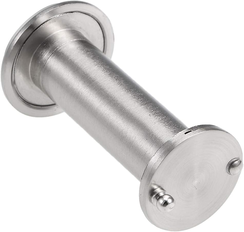 Spioncino Per Porta Ignifugo Certificato UL - Ottone Massiccio 14mm Con Lente E Coperchio