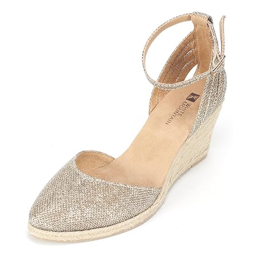white mountain cisco espadrille wedges