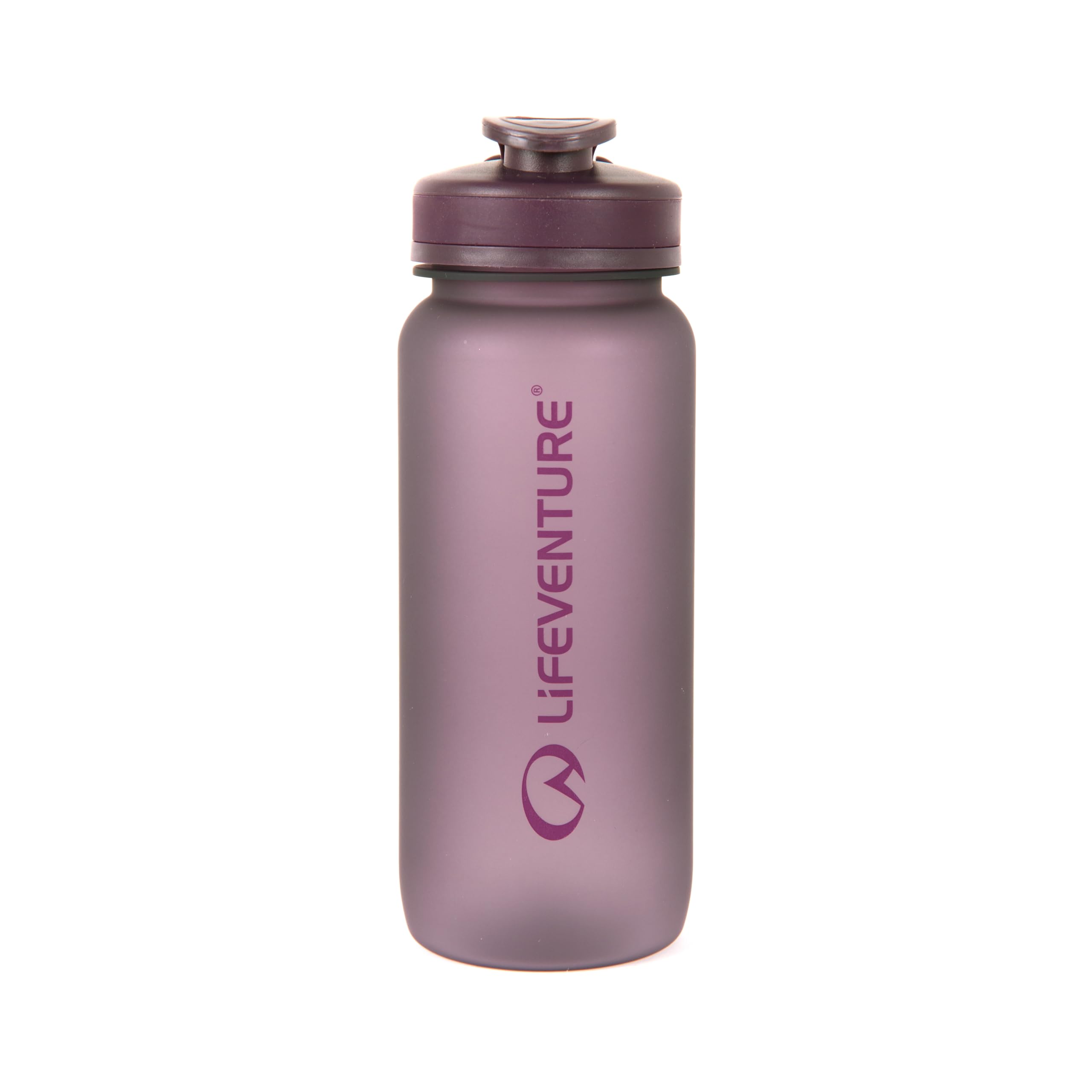 Lifeventure 650ml Tritan Water Bottle for Fitness, Hiking, Camping, Outdoor Sports, Made From BPA-Free Material, Leak-Proof, Flip-Top Lid, With Handle
