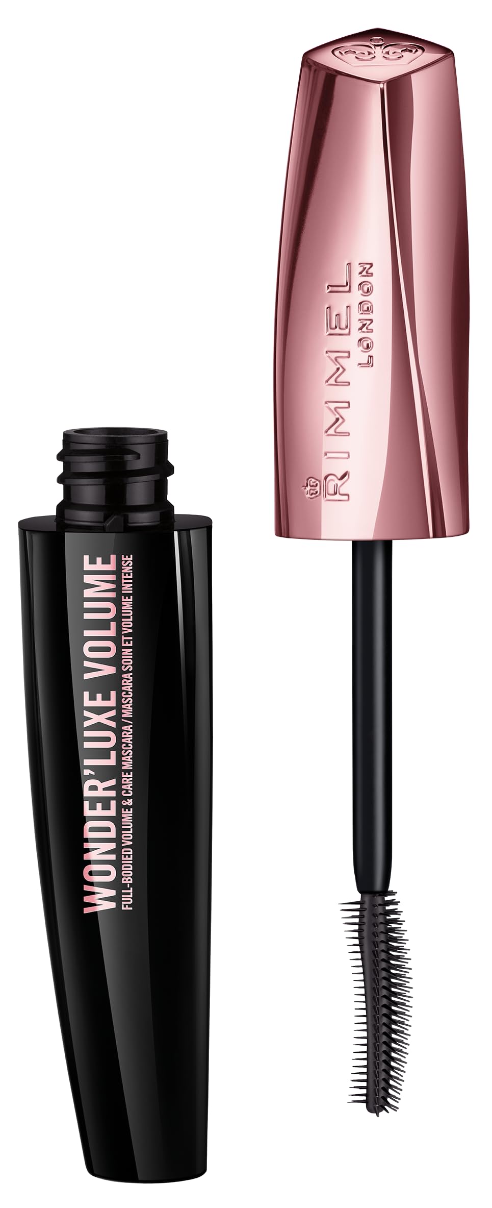Rimmel London Wonder'Luxe Volume Mascara - Instant Volume - No Packaging - 003 Extreme Black - 11ml