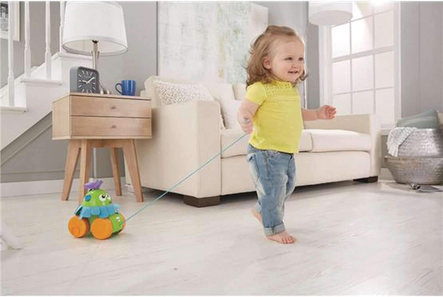 fisher price walk and whirl monster