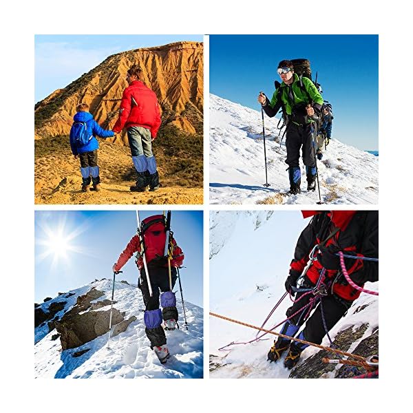 Terra-Hiker-Research-Waterproof-Gaiters-Breathable-Snow-Cover-with-Fleece-Lining