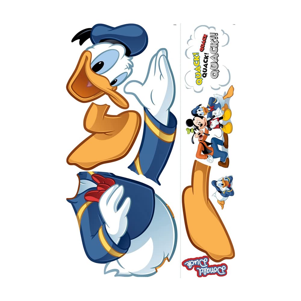 RoomMates Disney Mickeys Clubhouse Donald Duck Giant Wall Sticker