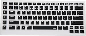 Leze - Ultra Thin Silicone Keyboard Cover for 15.6" Dell Alienware 15 R2 R3,Alienware AW15R3(2015-2018 Version),Alienware AW15R4 Gaming Laptop - Black