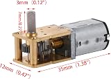 CNBTR N20 DC 3V Mini Gear Motor 16RPM Micro Turbo Worm Reduction Motor view 4