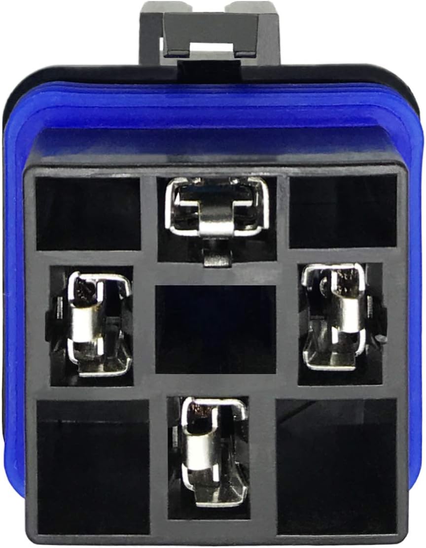 4PIN 40/30 AMP 12 V DC Waterproof Relay with Harness 1 Pack SPST Bosch
