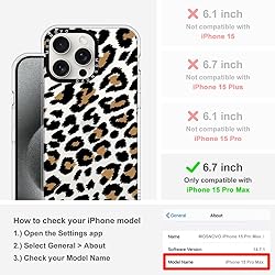 MOSNOVO Compatible with iPhone 15 Pro Max