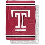 Temple University Blanket, 60"x80" Primary Logo