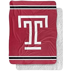 Temple University Blanket, 60"x80" Primary Logo