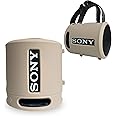 Silicone Cover Case for Sony SRS-XB13/XB100 Extra BASS Wireless Portable Compact Speaker, Protective Skin Sleeve Shell for Sony SRS-XB13 Speaker Accessories (Taupe)