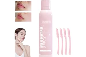OMEXRY Hair Identifier Spray for Face Shaving,Dermaplaning Spray with Tool for Women,Hair Identifier Spray for Face Dermaplaning,Facial Hair Identifier Spray for Dermaplaning (1PC)