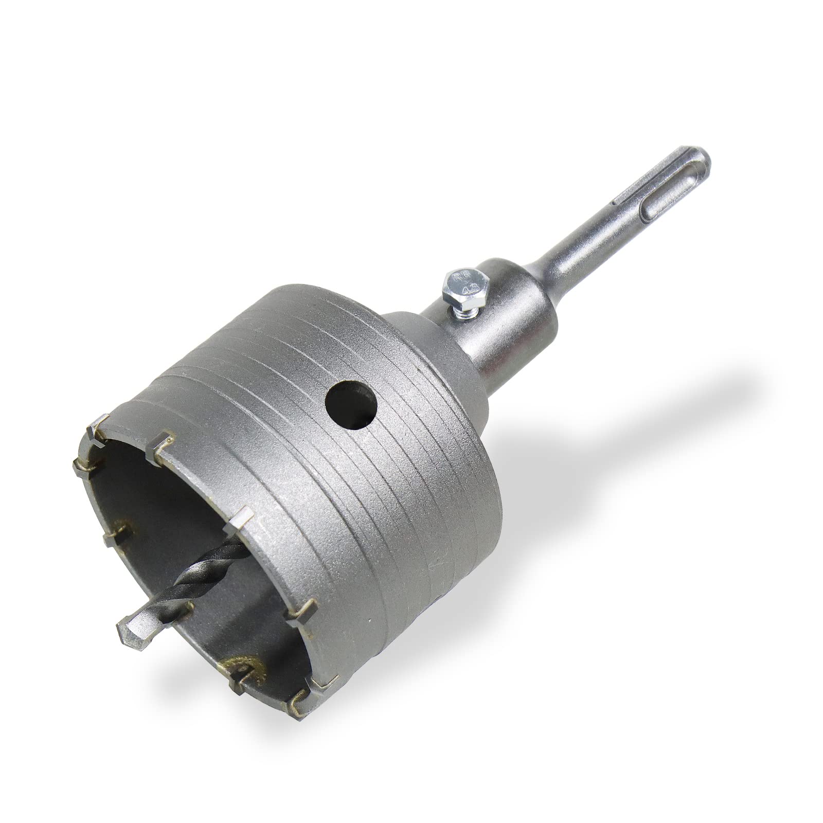 CCLIFE Drill Bit 50-100 mm Socket Drill Bit Concrete with SDS Plus Adaptor Drill Bit Socket for Masonry and Concrete