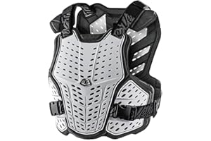 Rockfight Chest Protector Solid White White / MD/LG