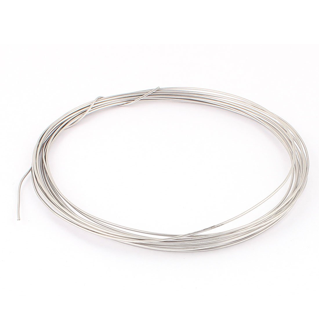 sourcingmap Nichrome 80 Heating Heater Wire 1.2mm 17 AWG 16ft Roll 0.304 Ohms/ft