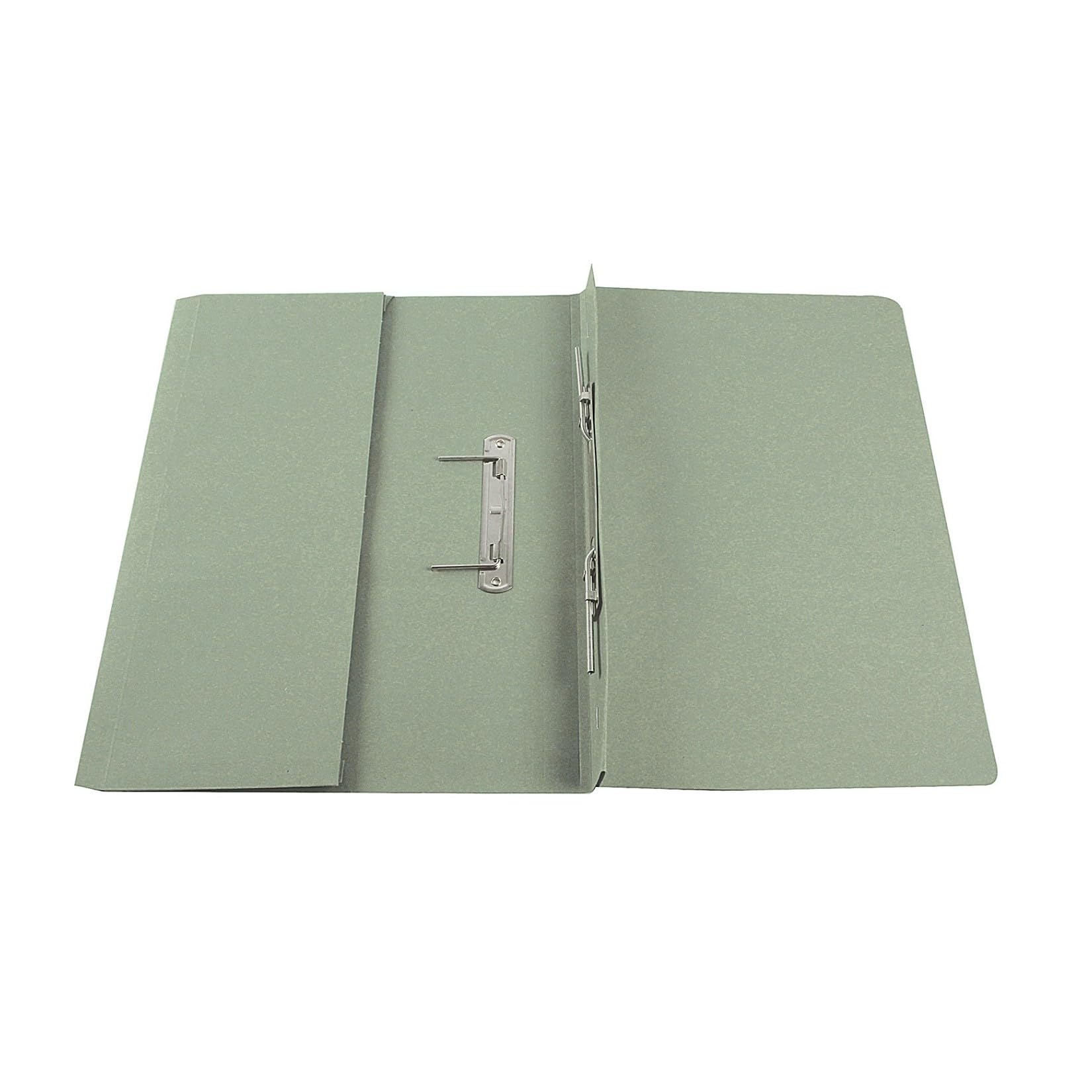 Q-Connect Transfer Pocket File 38mm Capacity Foolscap Green (Pack of 25)