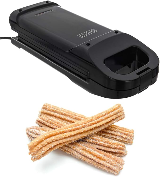 FiNeWaY Electric Churro Maker Churros Machine Thermostat Kitchen